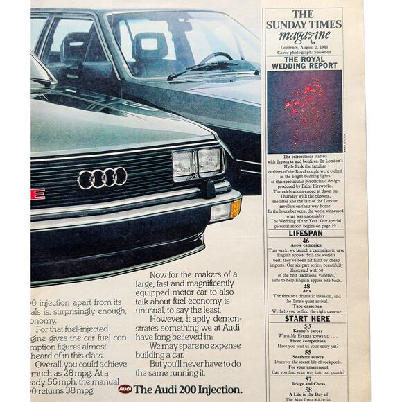 1981 Sunday Times Royal Wedding Prince Charles Lady Diana Pictorial Magazine - Picture 3 of 7